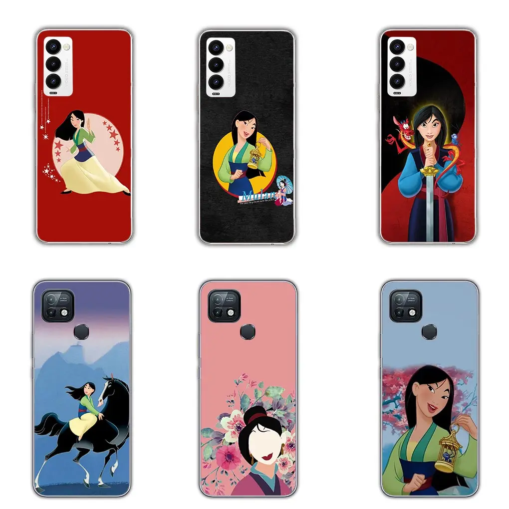 Anime Cartoon Mulan Casing for Motorola Moto Edge 40 50 Pro 30 Ultra neo 20 One Fusion G200 E22 E40 E30 E22I Phone Cover Case