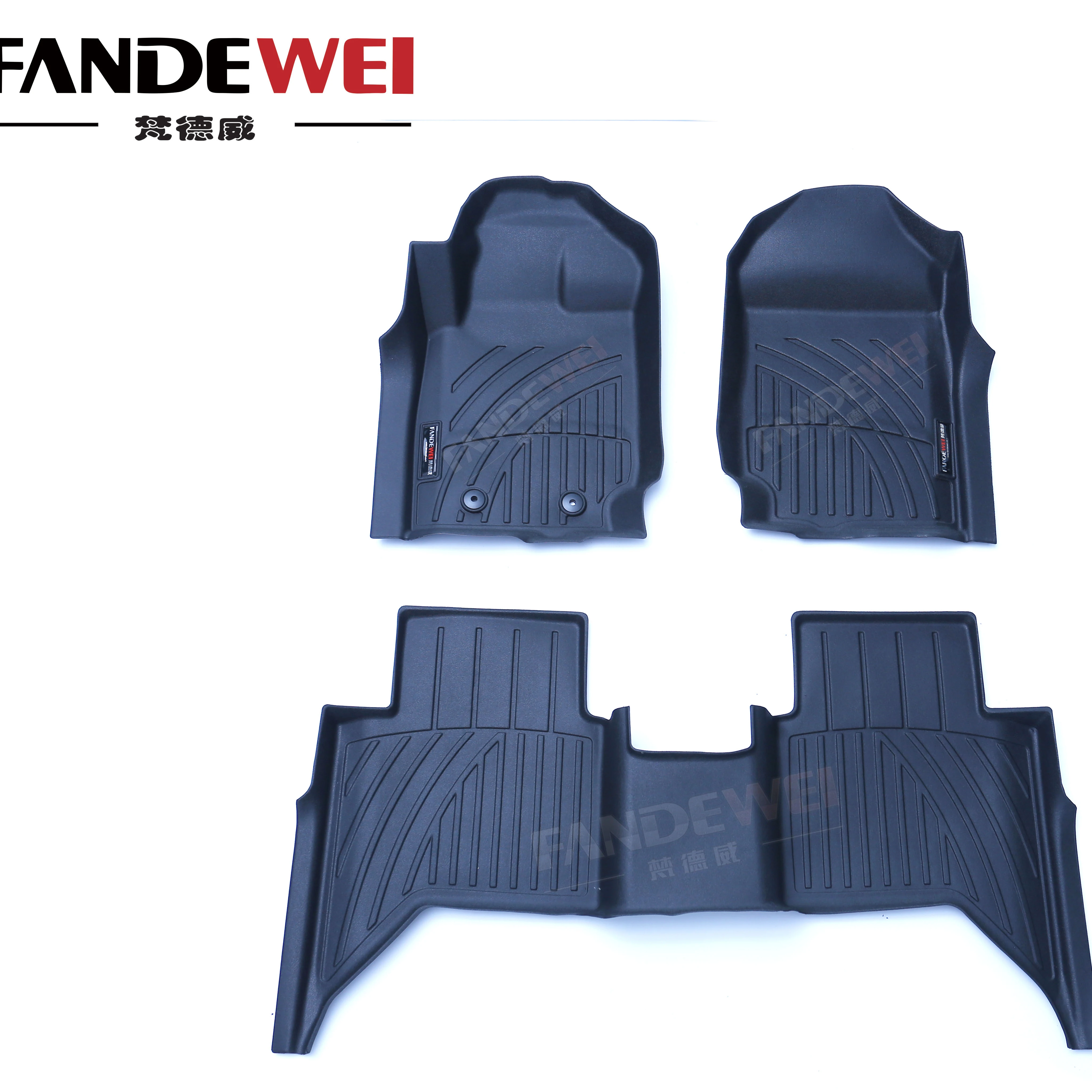 

Коврики Fandewei, совместимые с Dodge Ram 1500 2500 3500 Crew Cab 2012 2019 2021 1500 Classic, 2 ряда подкладки