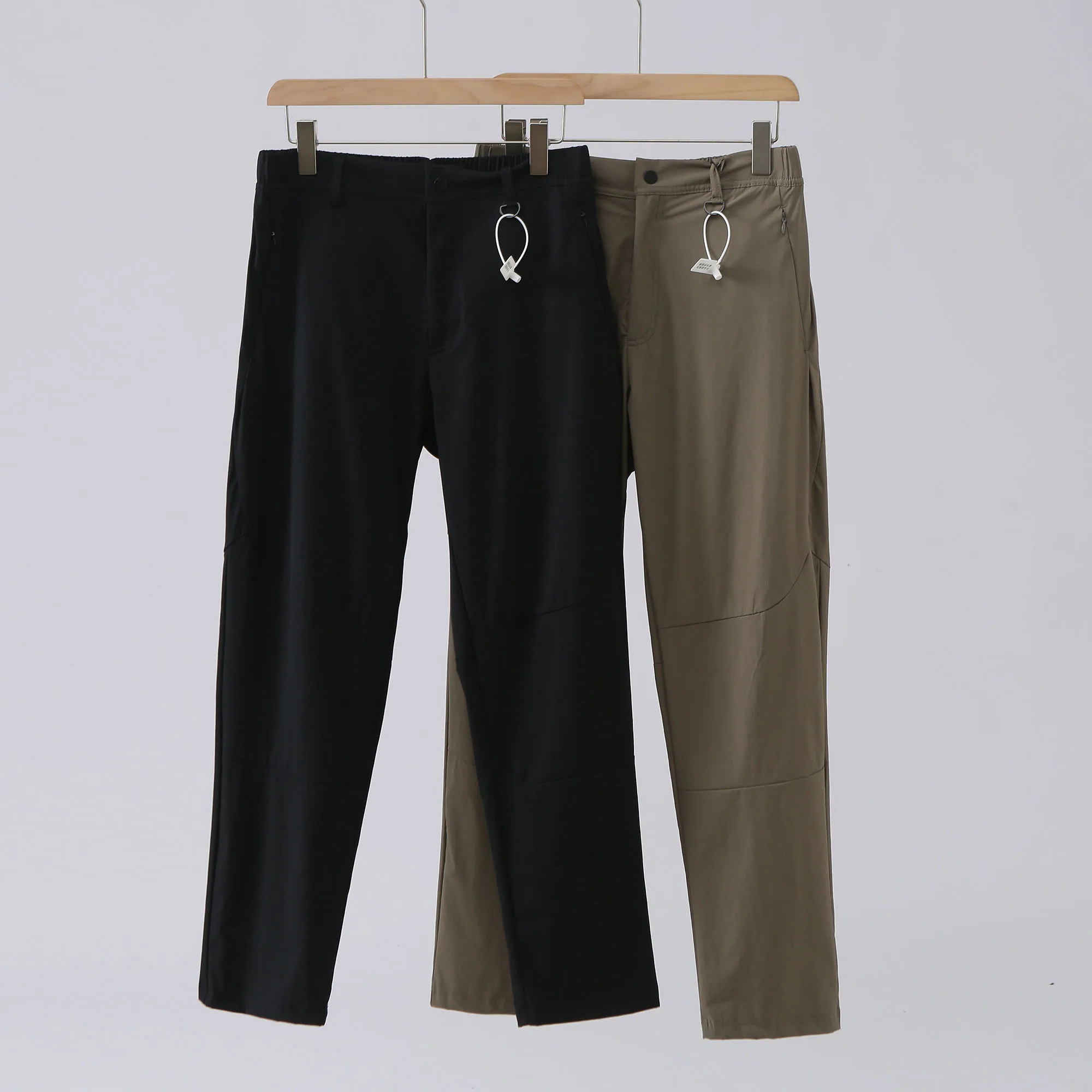 

Уличные мужские весенне-летние новые удобные эластичные тонкие повседневные брюки, универсальные длинные брюки, модный городской вид