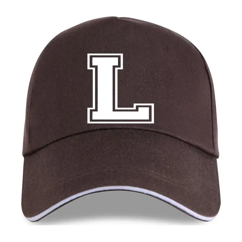 New Men Baseball cap Letter L Initial Monogram College cool Women