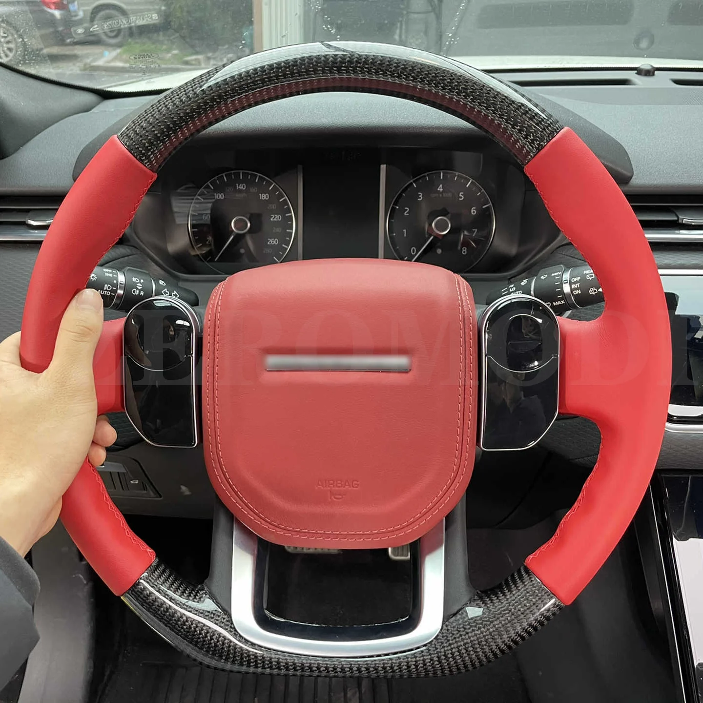 Steering Wheel For LAND ROVER Discovery 2019-2022/Range Rover Velar 2017- 2020/Range Rover 2014-2020 Customize Racing Wheel