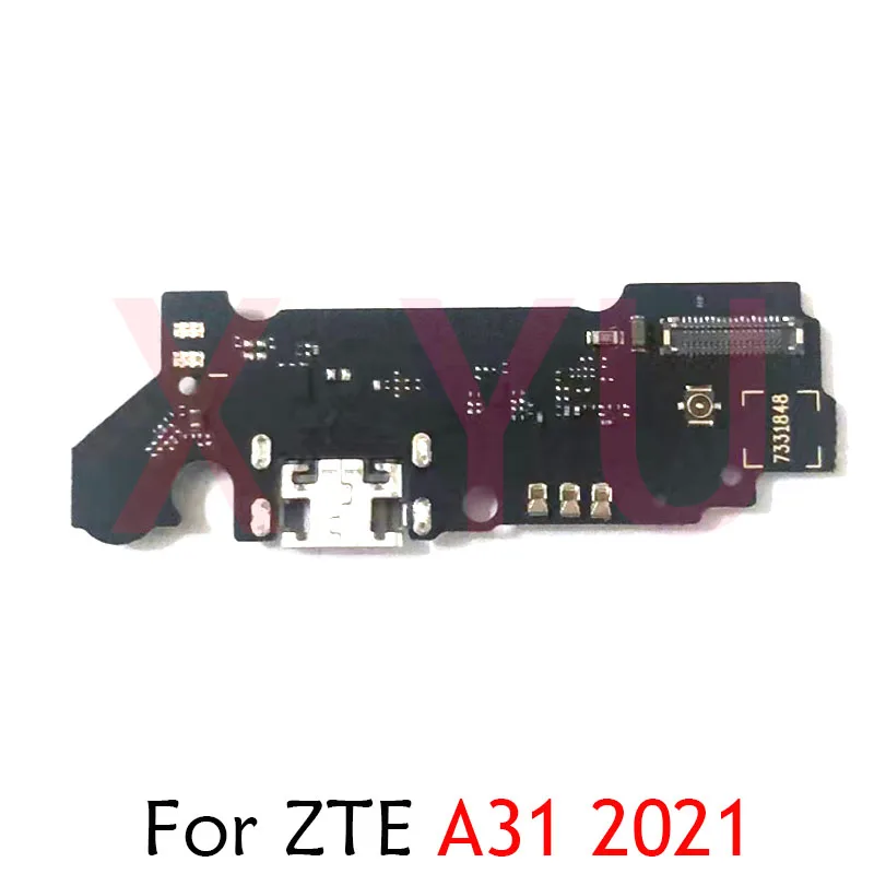 Dla ZTE Blade A31 A51 A71 2021 złącze stacji dokującej USB do ładowania płyta portu Flex Cable