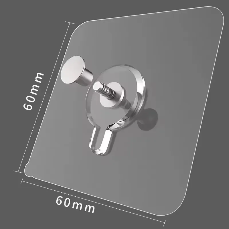 Strong Adhesive Hooks Picture Frame Holder Poster Clock No Drilling Hooks Home Kitchen Bathroom Waterproof Hanger Screw Hooks