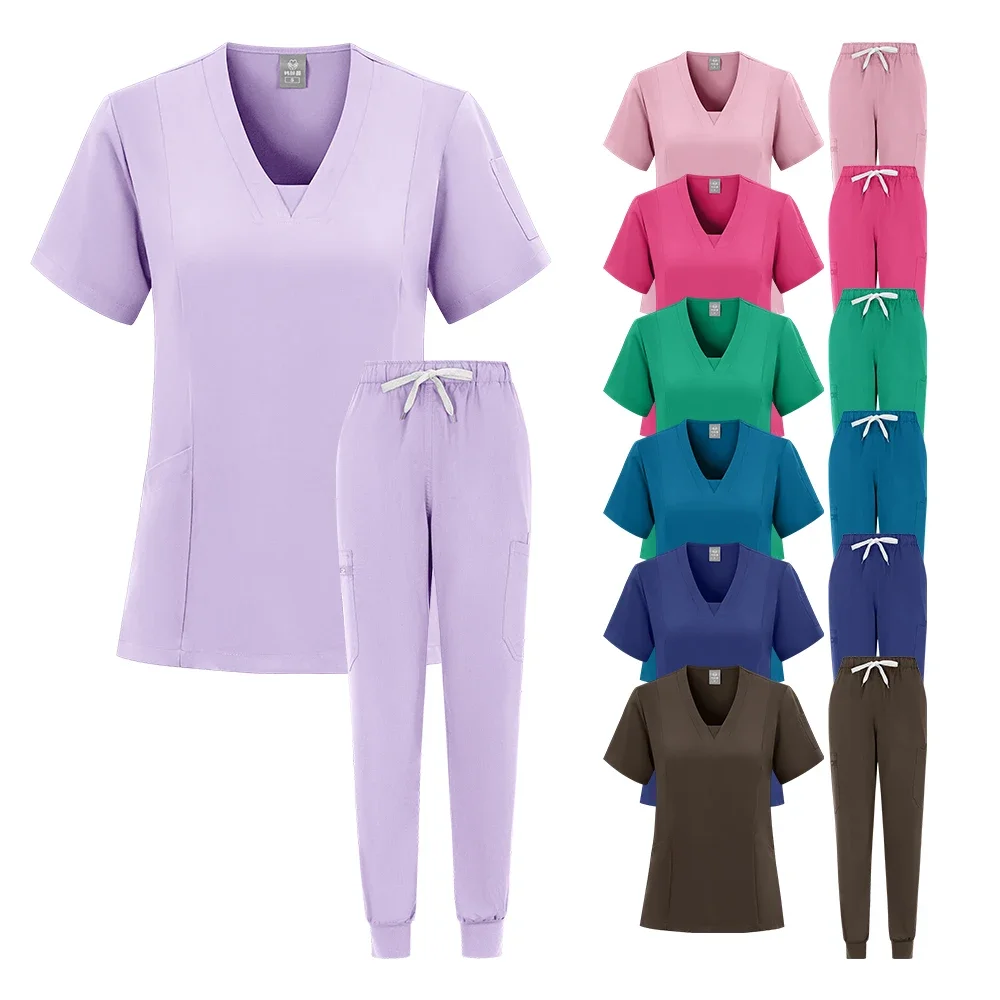 Wholesale Operating Room Medical Uniform Scrubs Hospital Working Scrubs Set Medical Supplies Nurse Dental Surgery Suit Workwear