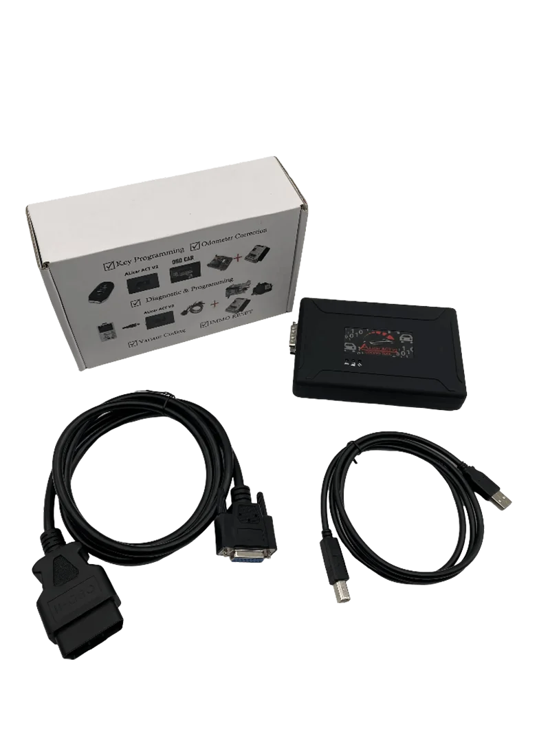 ALicar ACTV2 ECU Programming Tools Variant Coding For Citroen/DS/F1AT/0PEL/Peuge0t/Toyota/Vauxhall Key Programming IMMO Reset