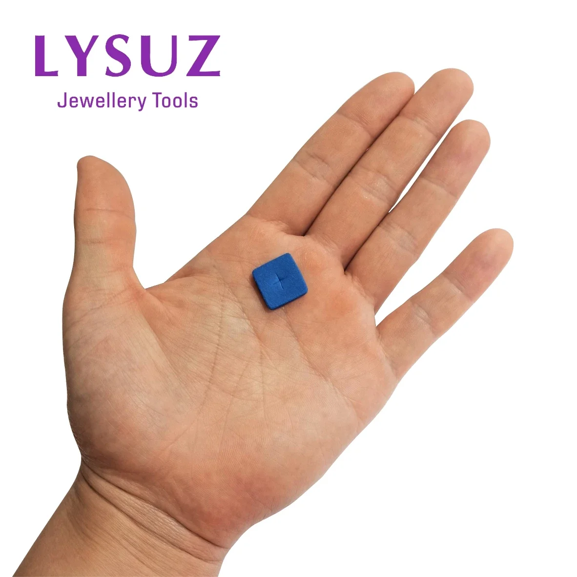 Diamond Bottom Tip Protective Cushion Use With Parcel Paper Protect Diamond From Knocking Loose Gemstone Blue Sponge Mat Lysuz