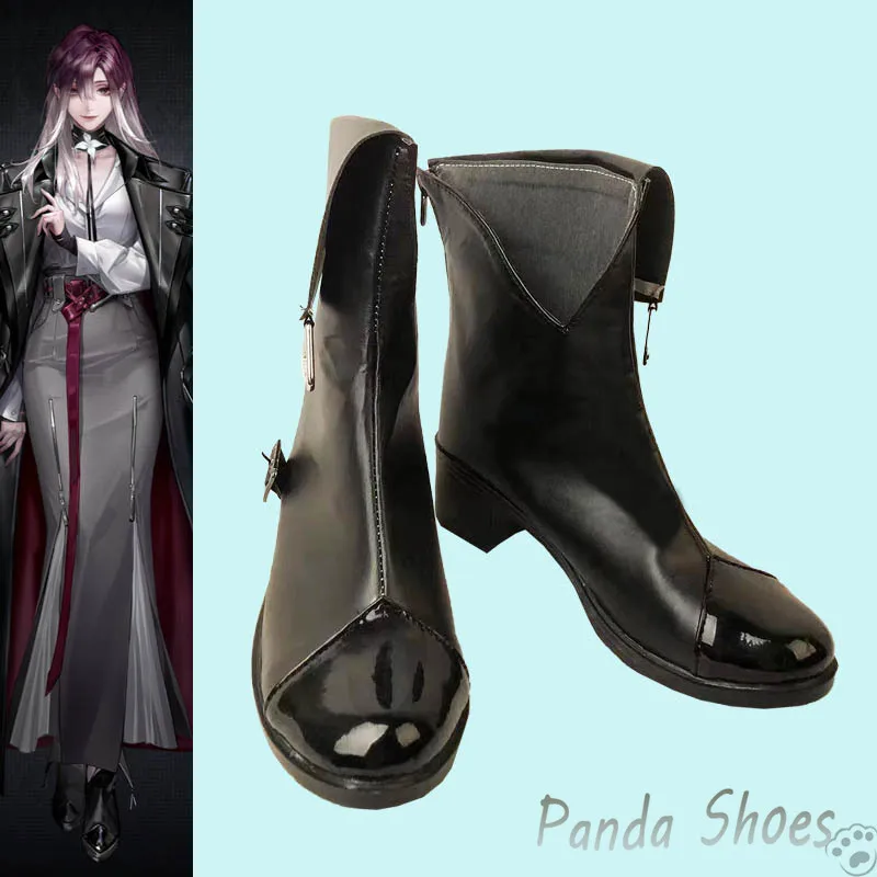 

Game Path to Nowhere Celine Cosplay Shoes Anime Game Cos Comic Cosplay Costume Prop Shoes for Con Halloween Party