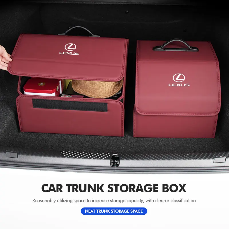 Car Organizer Trunk Tool Storage Bag Waterproof Emergency Box For Lexus UX250h RX450h CT200h RX400h NX300h RX350 RX300 GX470