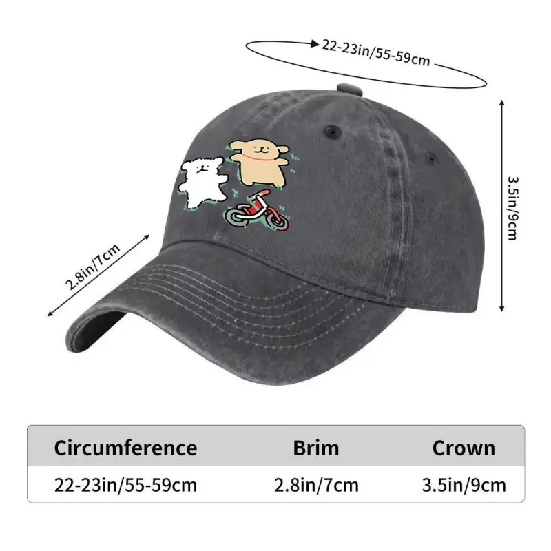 Moonlab Studio Casual Baseball Cap Adjustable Street Style Hat for Outdoor Sports & Daily Wear