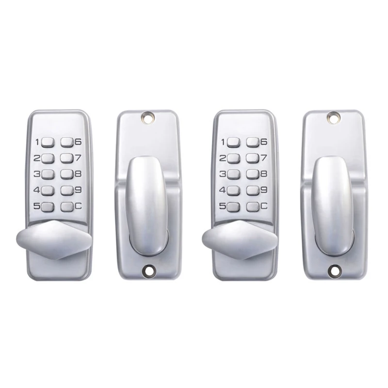 

2X Digital Mechanical Code Lock Keypad Password Door Opening Lock