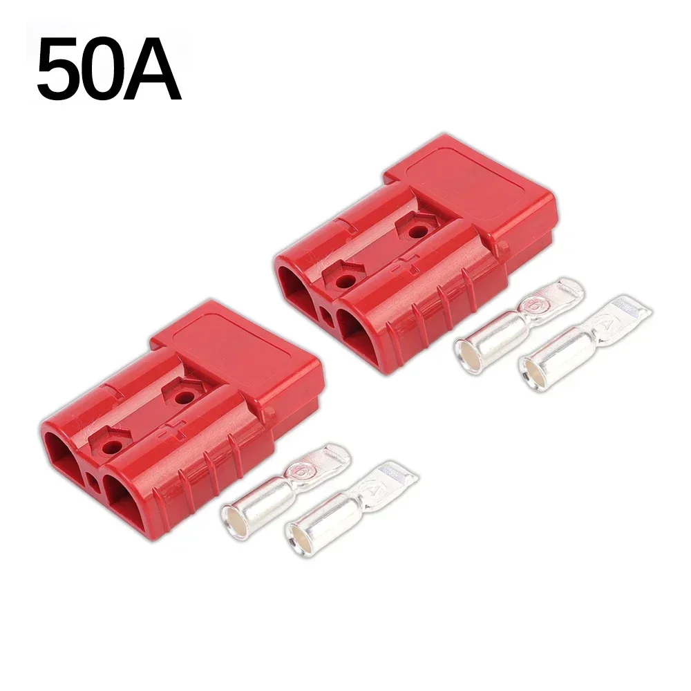 2/4/8 Stück Auto-Kabelverbinder, 50/120 AMP 600V Ladeanschluss für Kabelklemmen, Batterie-Stromanschluss