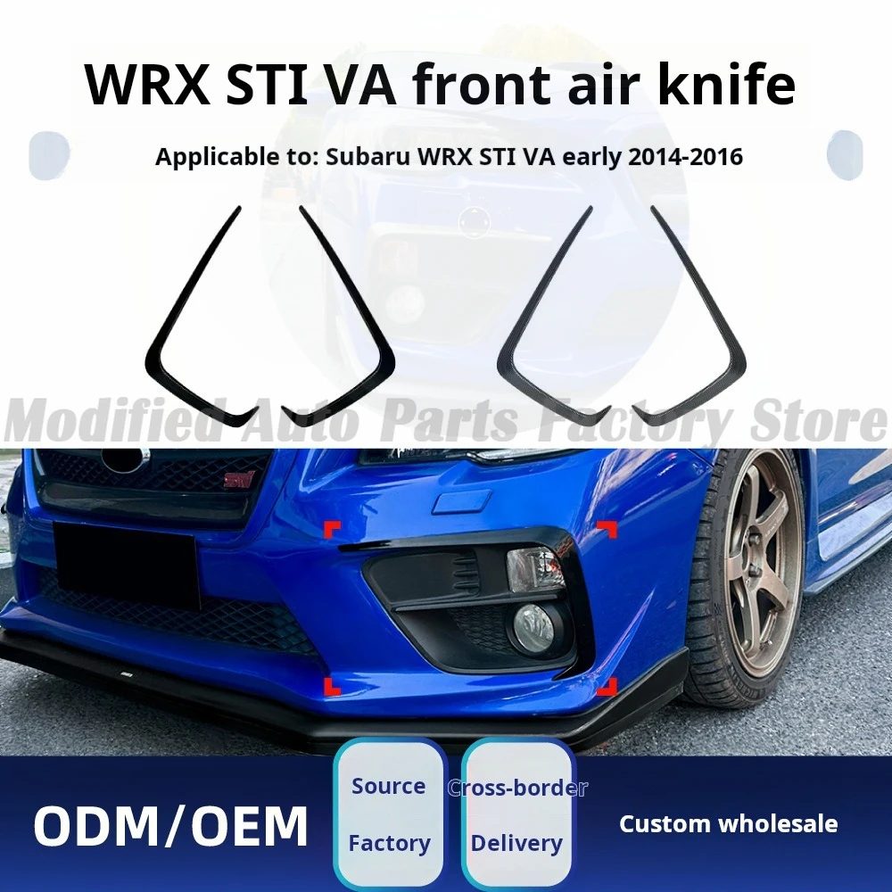 

For Toyota Subaru Subaru WRX STI VA 2014-16 Front Air Knife Trend Grille Sticker Modification