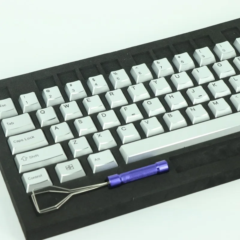 HiUM アルミニウム合金キーキャップセット 68% メカニカルキーボード用