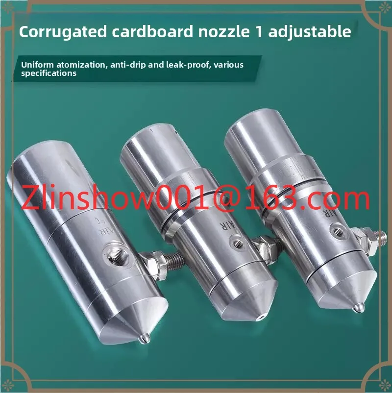 Corrugated board humidification nozzle Stainless steel anti-drip fluid atomizing nozzle Printing textile