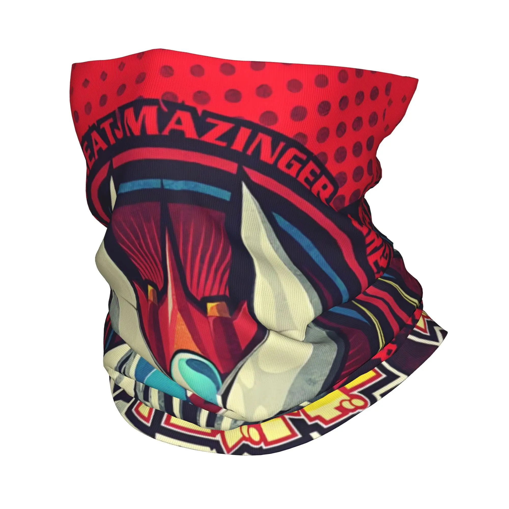 مخصص UFO روبوت G-Grendizeres أنيمي باندانا الرقبة الجراب للمشي الدراجات النساء الرجال التفاف وشاح بالاكلافا أكثر دفئا