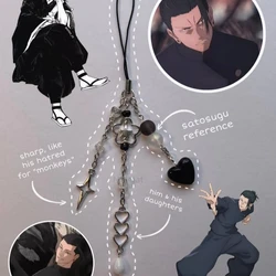 Handmade Anime Inspired Phone Charm | Anime Character Featured Phone Chain