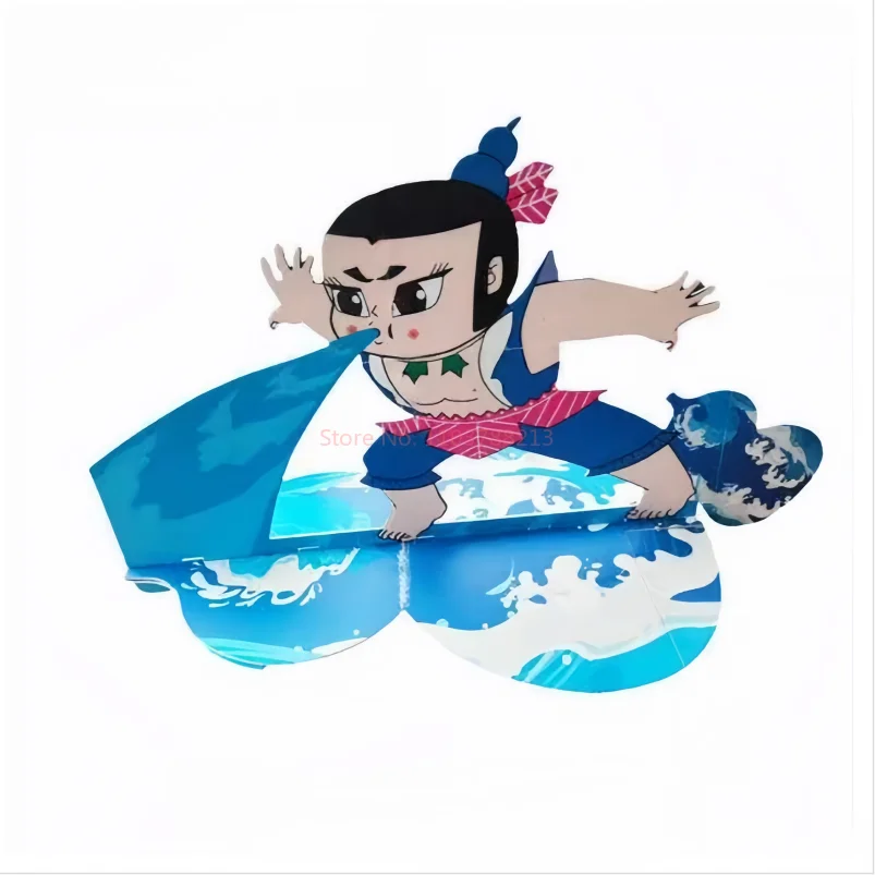 케파키 3D RC 비행기, 무선 조종 마법 보드, 중국 애니메이션 캐릭터 모델 비행기 장난감, 어린이 및 성인용 선물