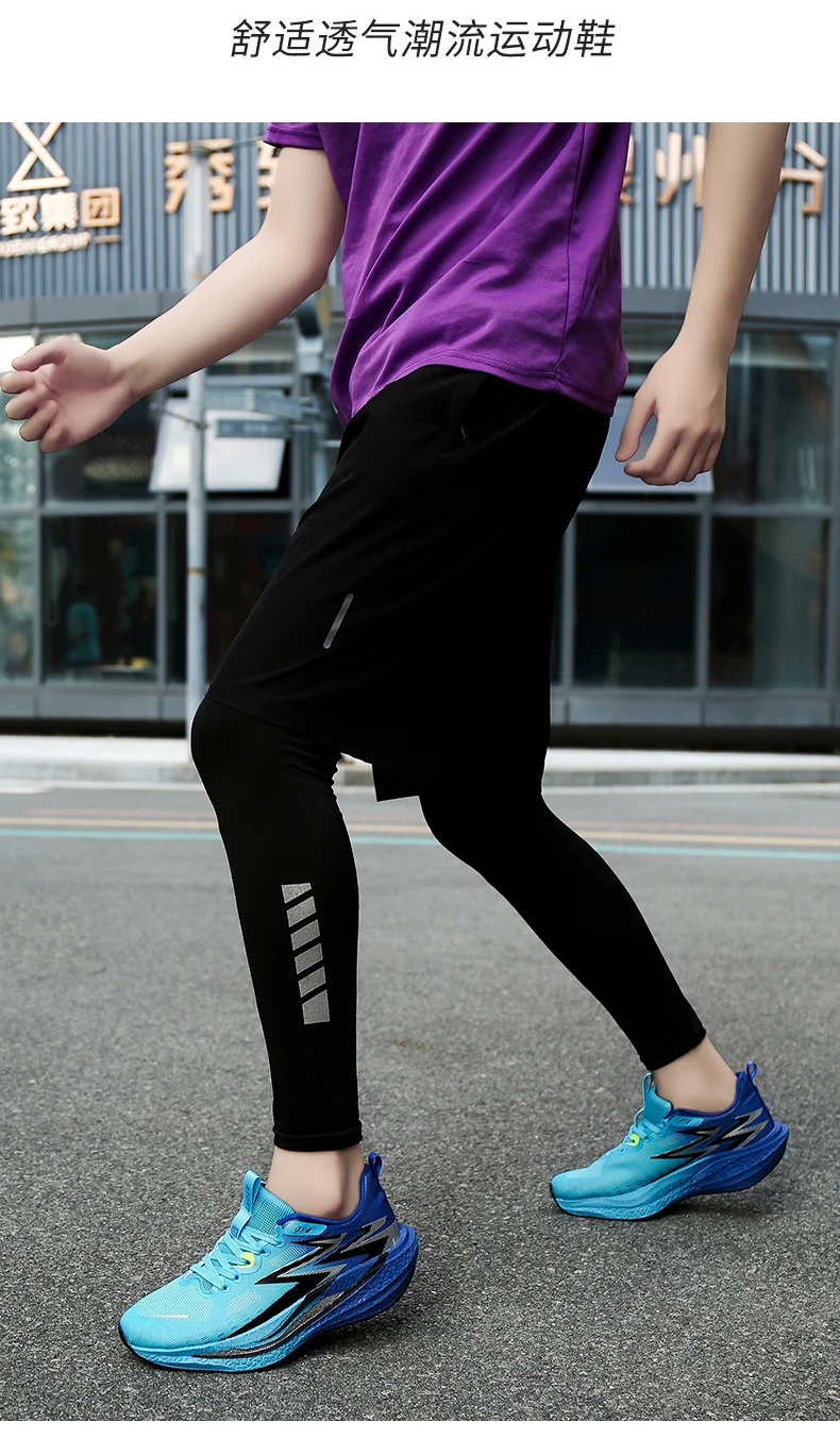 Neue Sportschuhe für Männer Leichte Laufschuhe mit Carbonplatte Atmungsaktive Mesh-Sneaker für Marathonrennen und Leichtathletik-Training – Detail 21