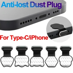 Charging Port Anti-Dust Dirt Plug for Apple IPhone 14 Samsung S22 S21 Ultra USB Type-C Port Protector Silicone Dustplugs Cover