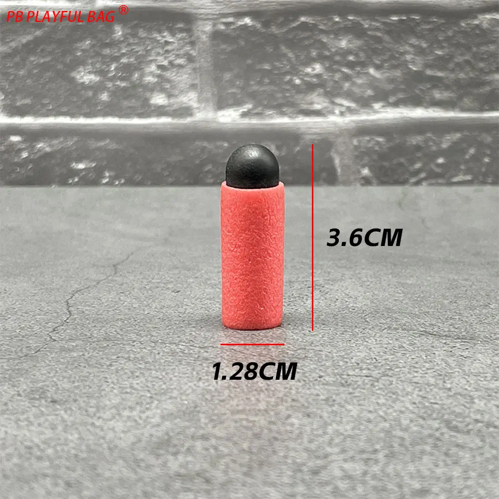 100 ピース/セットおもちゃの銃スポンジ弾丸安全泡丸頭ソフト弾丸アクセサリーおもちゃの銃の弾薬 QJ108