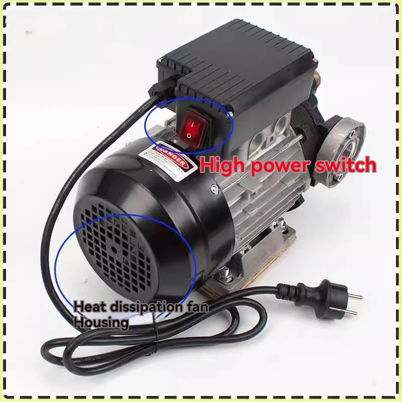 

New Gear Pump Electric Pump High Viscosity Machine Diesel Oil Hydraulic Moto