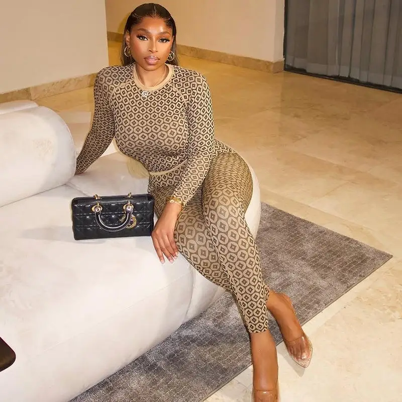 

Женский комбинезон с эластичной талией для дома, с принтом, длинные брюки, средняя посадка на талии, удобный крой, женский костюм, весенний сезон