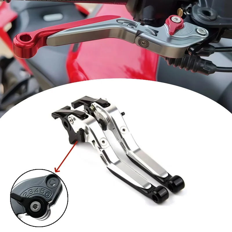 ホンダcbr400rr-nc23-nc29（1988-1994年式）、vfr400（1989-1992年式）用、新型cnc加工パーキングハンドル、クラッチブレーキレバー、オートバイ用アクセサリー。