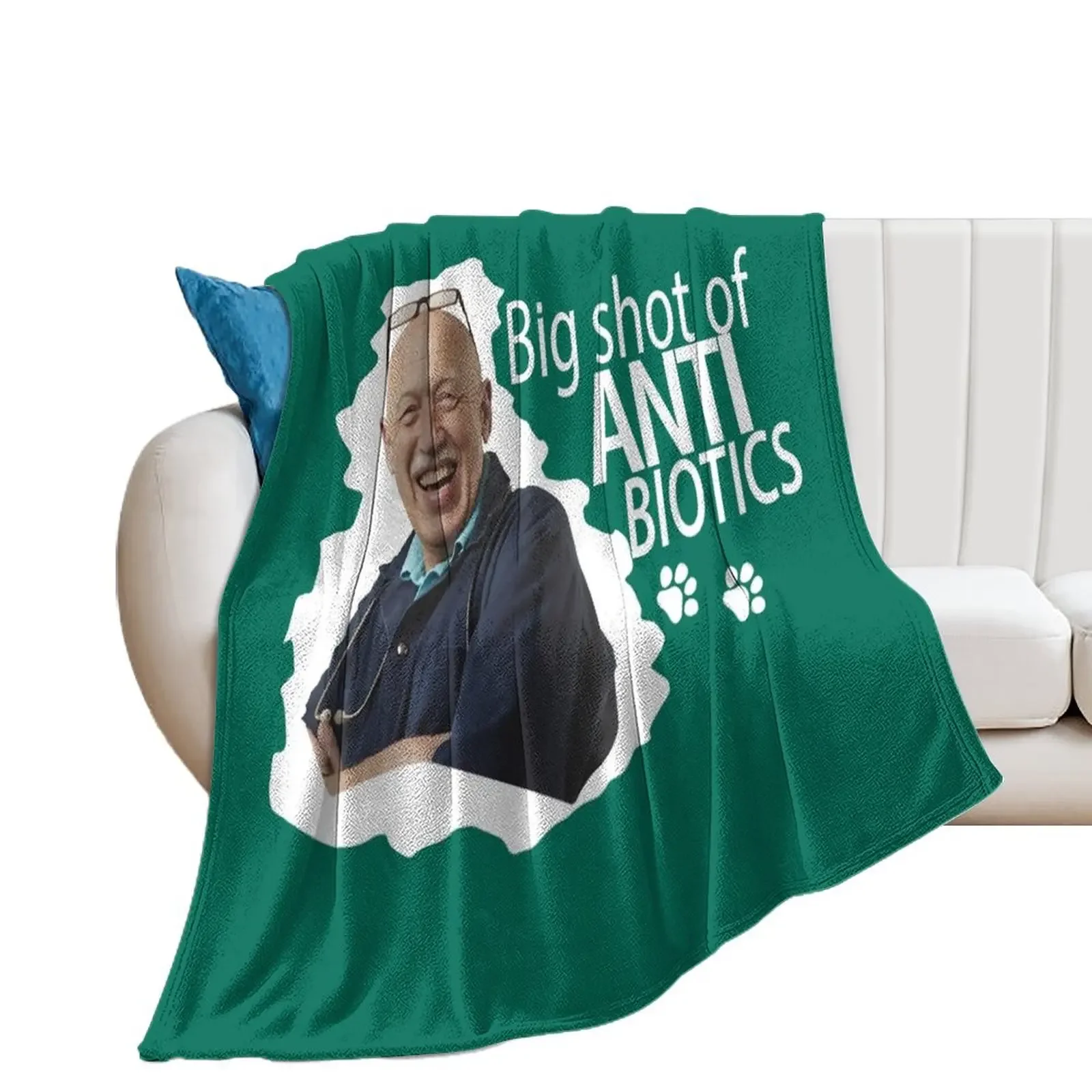 

Big Shot Dr Pol Throw Blanket Kid'S Furrys Softest Blankets