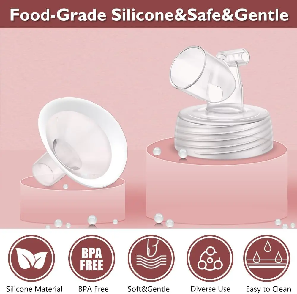flange-oval-com-borda-macia-e-conector-de-boca-larga-compativel-com-o-extrator-de-leite-spectra-s1-s2-9-plus-para-substituir-pecas-do-extrator-de-leite-spectra
