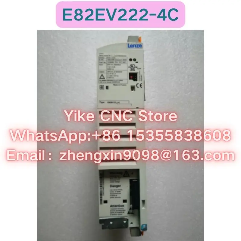 Used E82EV222-4C E82EV222K4C inverter Functional test OK Fast delivery