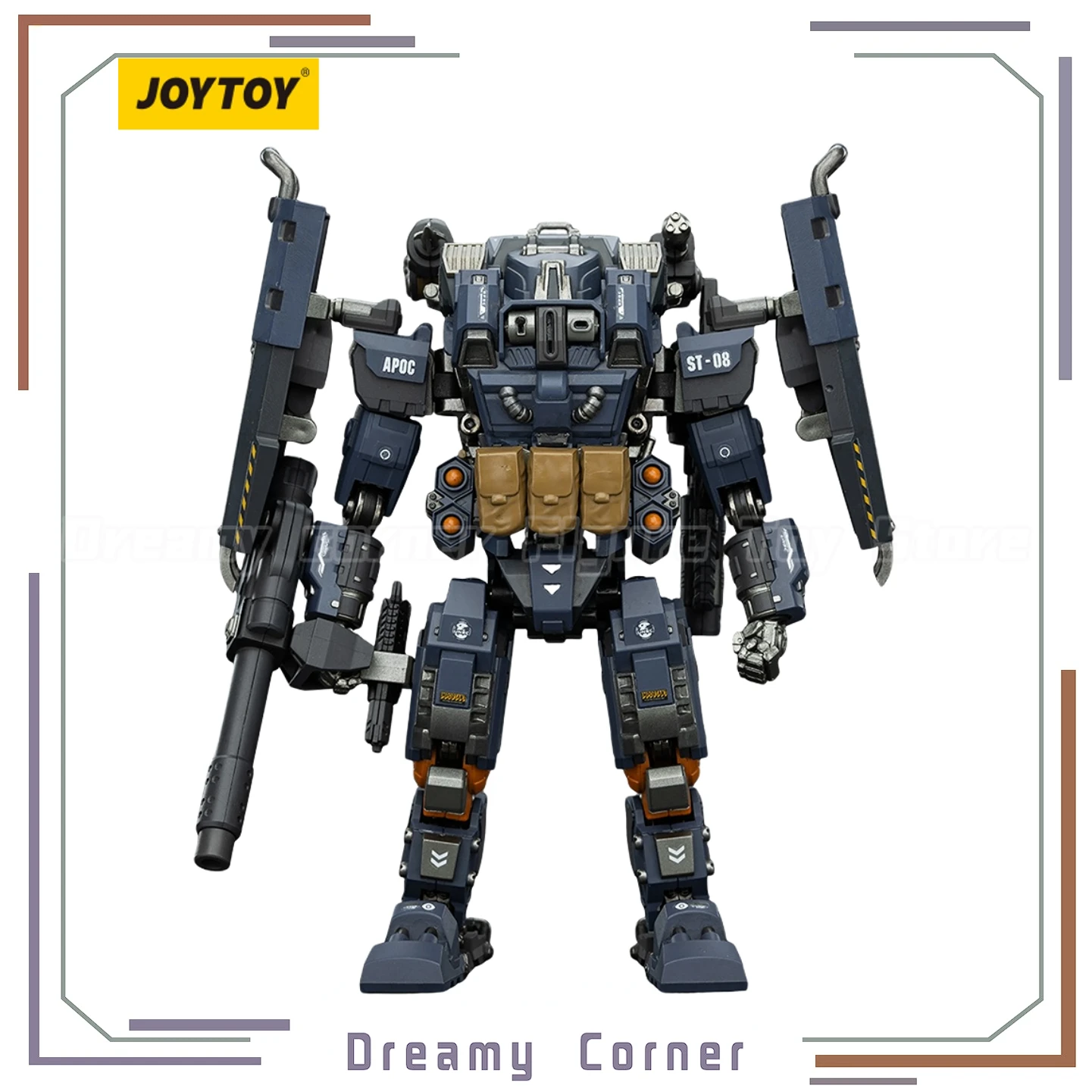 

【В наличии】JOYTOY Dark Source APOC Series Storm Lucis Fire Support Type Mech 1/25 Фигурка Коллекция игрушек Модель
