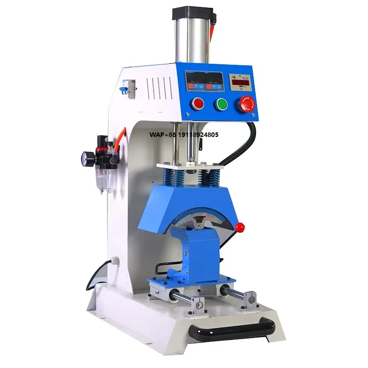 

Automatic Heat Transfer Pneumatic Cap Pocket Stamping Machine Hot Press Printer Sublimation with Logo Print