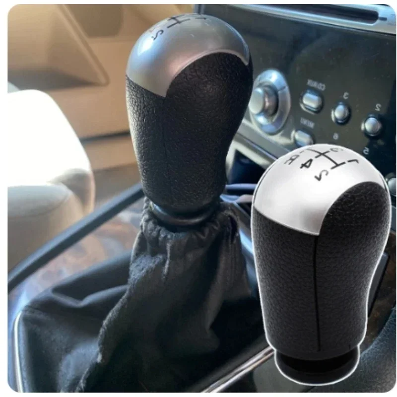 5 Speed Gear Shift Knob Stick Shifter Lever Pen Hdandle Replacement for Ford Focus II MK2 C-Max Mondeo MK3 Mustang Transit Parts