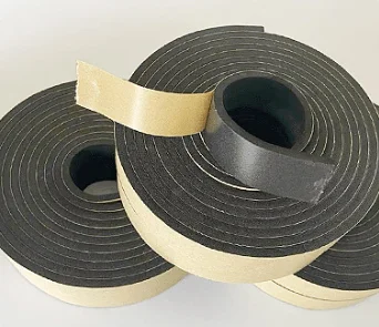 10M Self Adhesive Rubber Sponge Seal Strip Foam Weather Stripping Door Insulation Tape Anti-Collision Gasket for Home Insulation