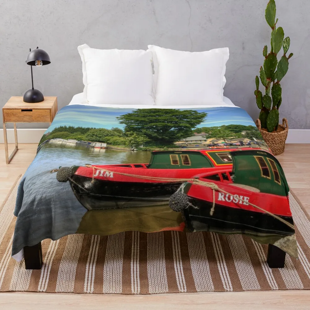 Rosie and Jim Throw Blanket sofa bed Luxury Brand Bed Fashionable Blankets