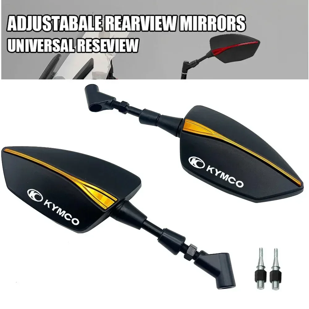 

Motorcycle Motorbike CNC Mirror Rearview Rear Side Mirrors For KYMCO AK550 AK 550 2017-2020 Xciting 250 Xciting 300 Xciting 400