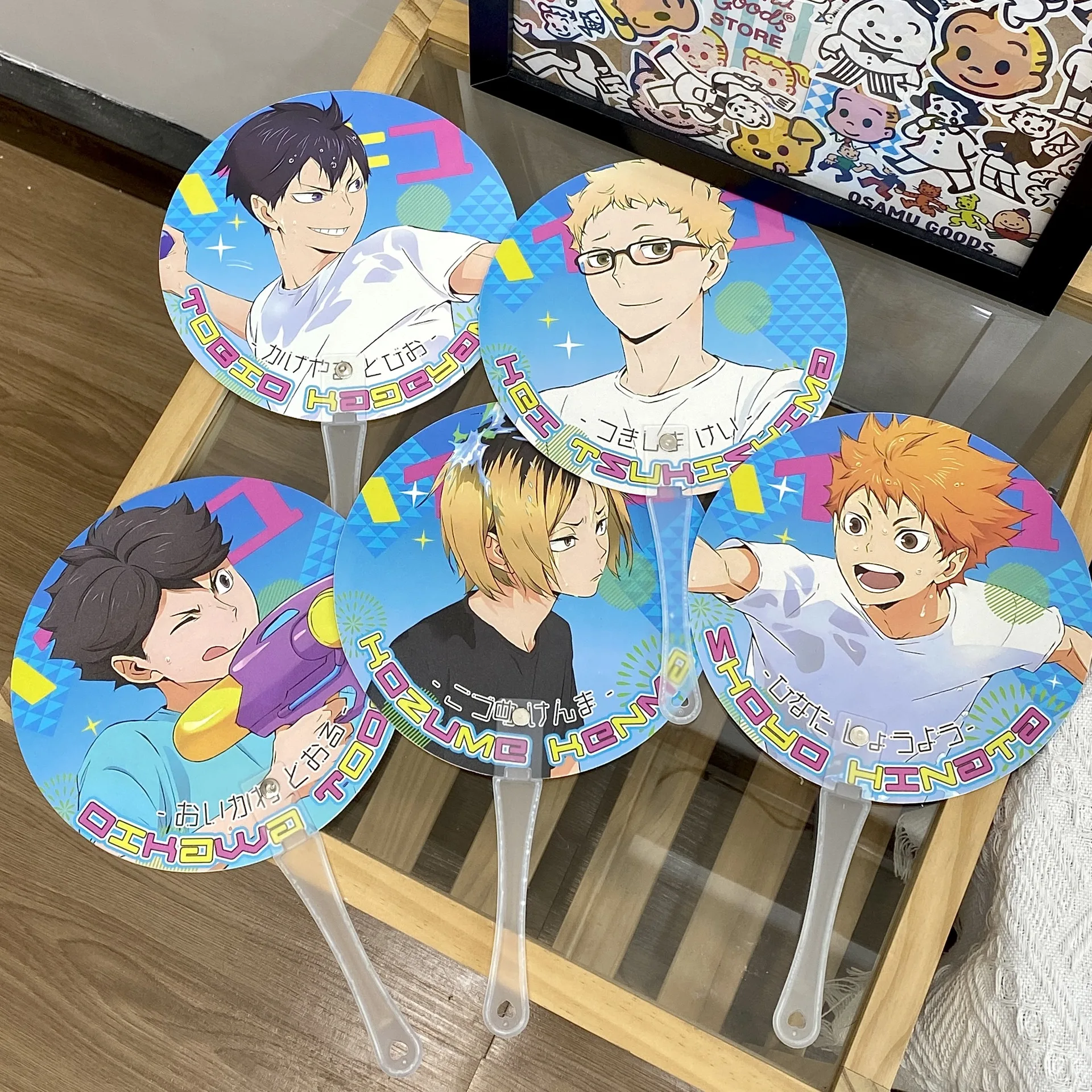 2025 Anime Handfan Decoratieve Fans Feest Decor Schattig Ontwerp Patroon Voor Kinderen Cadeau