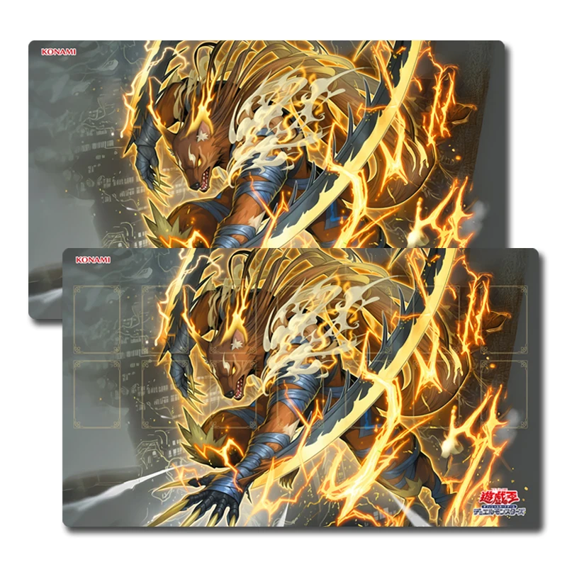 يو غي أوه! TCG K9-EX سلسلة 600x350 مللي متر لوحة مبارزة واحدة معركة الميدان Playmat المنزل حفلة معركة لوح مطاطي حصيرة ألعاب لعبة هدية #1
