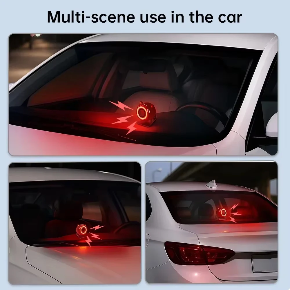 Awapow RV 車用センターコンソールアラームキット 自動車保護システム 大音量振動センサー 車盗難防止アラーム 女性用