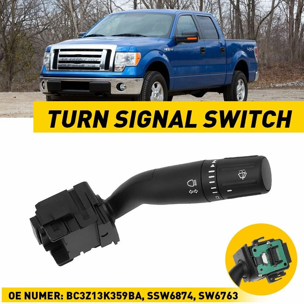 Multi Function Turn Signal Wiper Switch SW6874 For 2011-2013 Ford F150 F250 F350