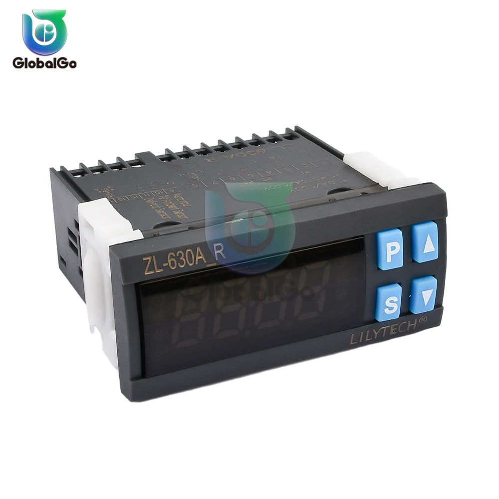 ZL-630A-R RS485 Digital Temperature Controller Cold Storage Temperature Controller Thermostat With Modbus AC185-245V 50HZ