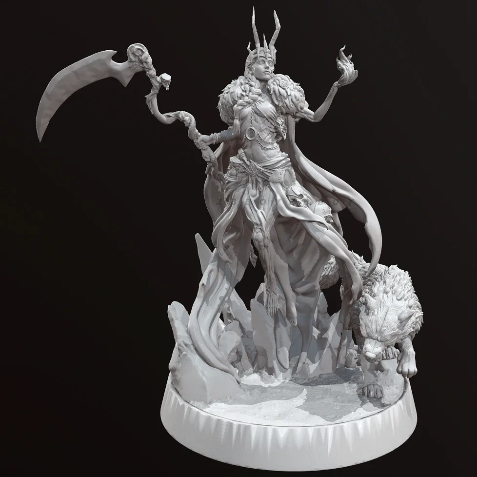 Kits de modelos de resina de 50mm, 75mm, 100mm, incoloro y autoensamblado (impresión 3D) TD-6755/3D