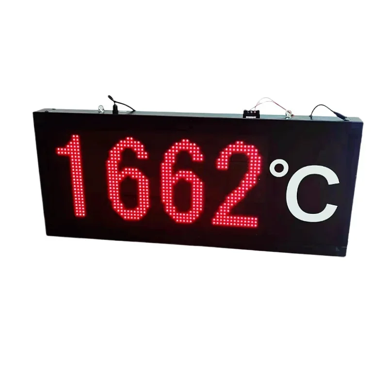 Temperature measurement led temperature display 4-20mA large screen aluminum liquid copper liquid K type S type thermocouple