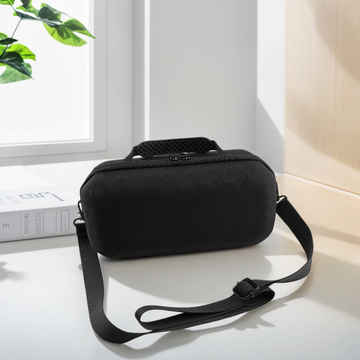 صندوق سفر صلب من مادة EVA مع حزام كتف قابل للتعديل وحقيبة كتف لمنظم الصوت JBL Charge 6