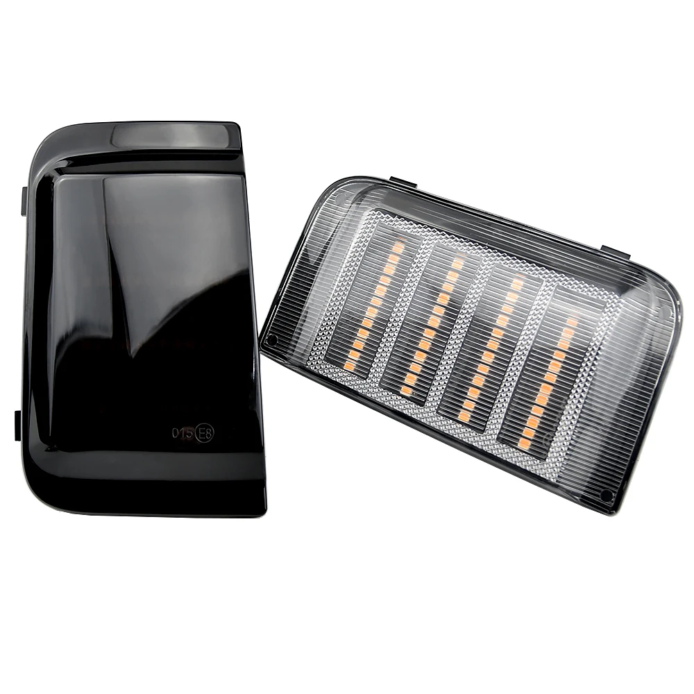 2 قطعة مرآة ديناميكية لبيجو الملاكم فيات دوكاتو سيتروين البلوز التتابع RAM PROMASTER ضوء LED الوامض بدوره إشارة