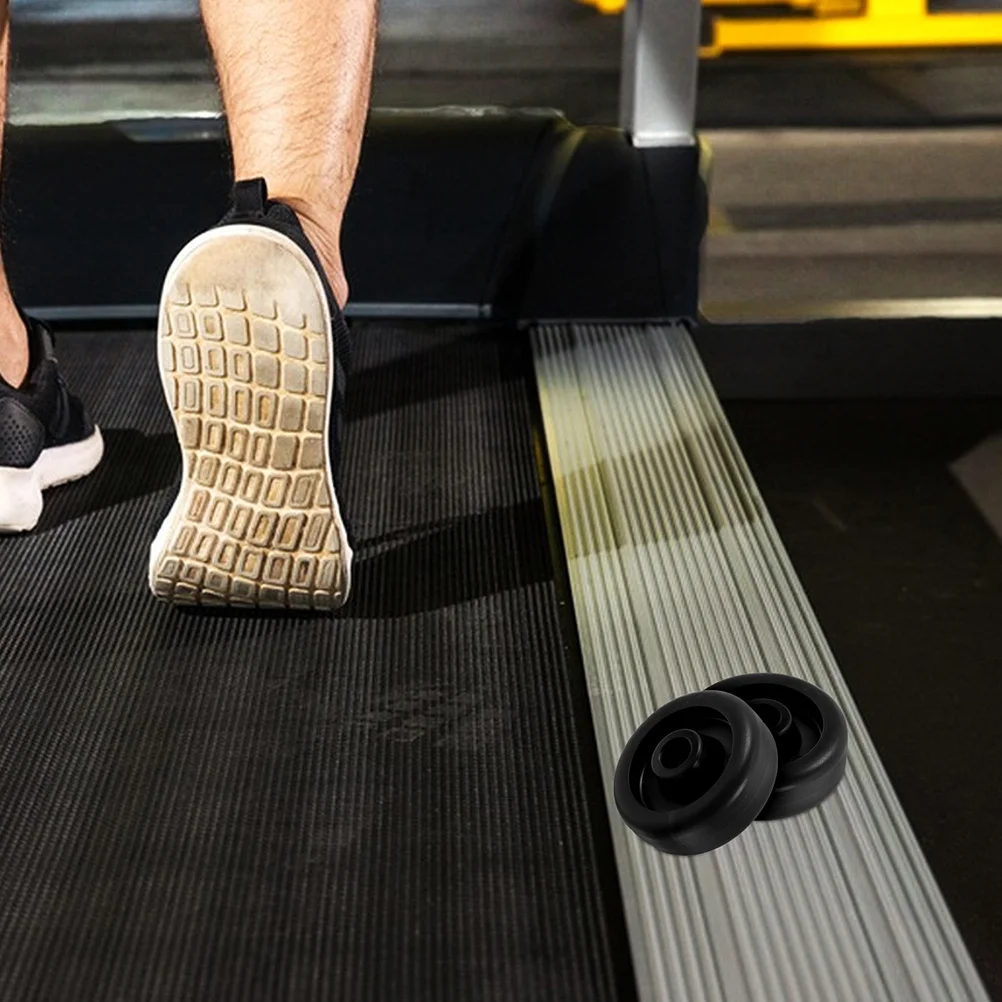 8 قطعة معدات اللياقة البدنية عجلات دوارة بديلة عالمية لعجلات الدراجة المريحية في صالة الألعاب الرياضية ملحقات عجلة البكرة