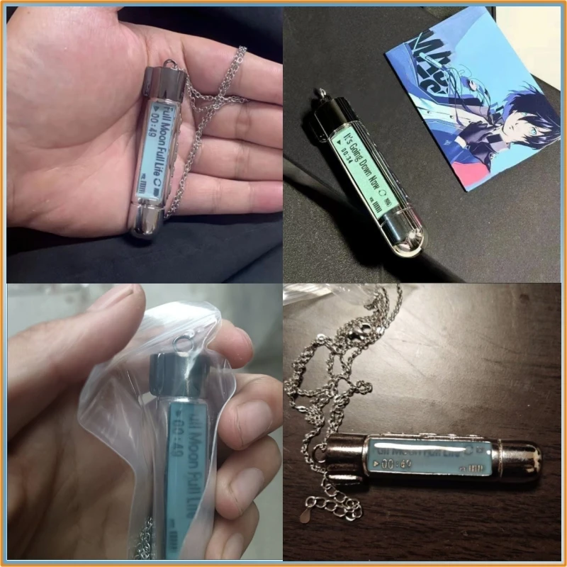 Persona 3 Makoto Yuki Anime Merchandise Mp3 Player Model Necklace - Cosplay Prop, Cosplay Accessories Toy Gift For Fans Coser