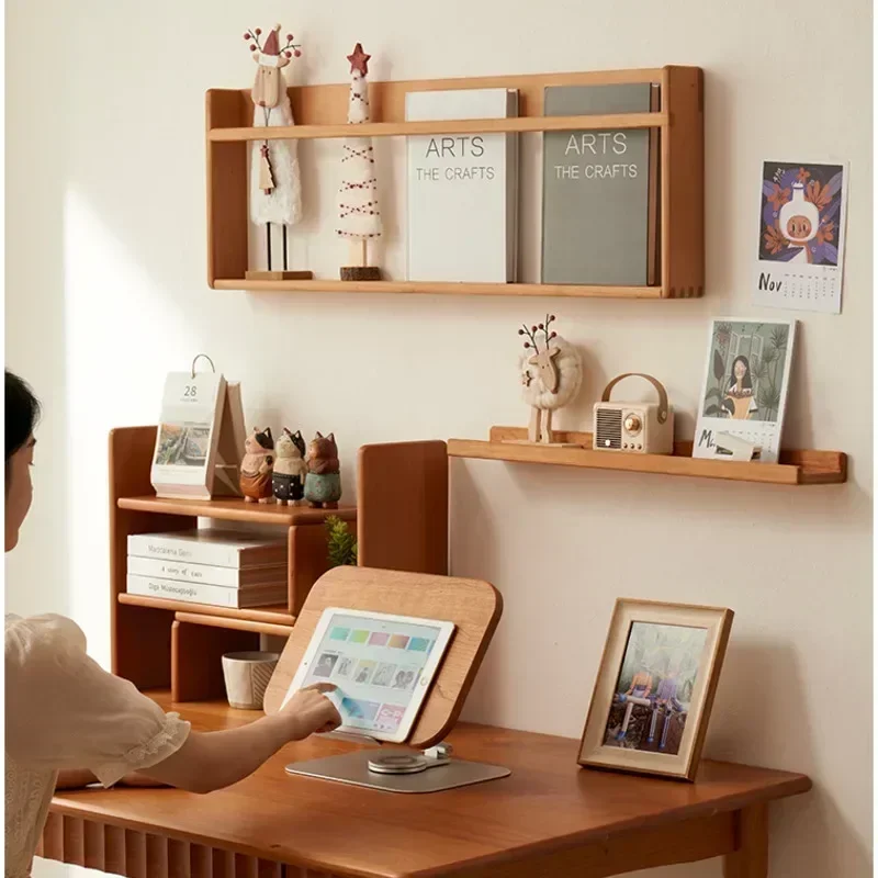 Wall-mounted Shelves Desk Organizers Non-perforated Magazine Racks Home Newspaper Organizer Modern Minimalism Display Rack