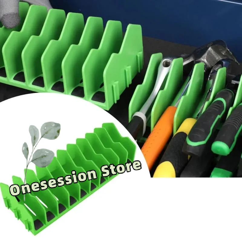 Heavy-Duty 10-Slot Pliers Organizer Rack - Space-Saving Tool Holder for Drawer & Toolbox - Storage for Pliers Set