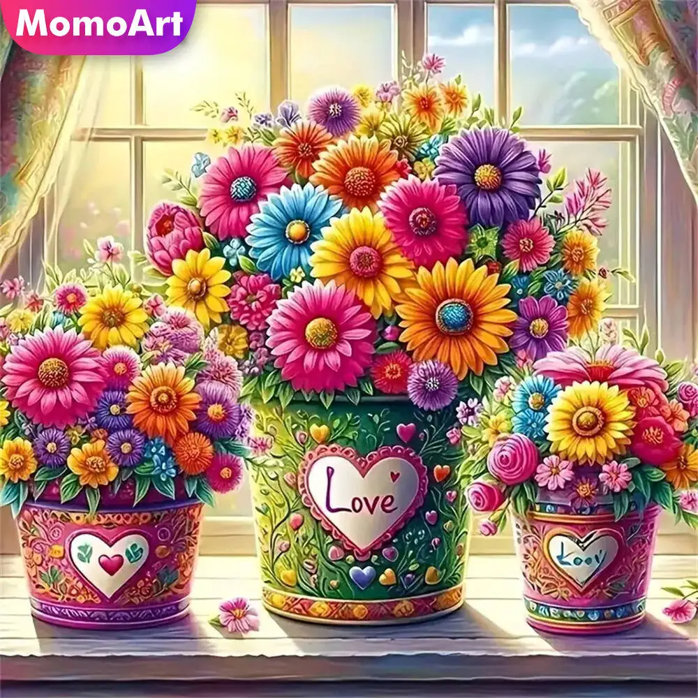 Momoart Bär Diamant Mosaik Tier voller Runde Diamant Malerei Mond Stickerei neue Ankunft handgemachte Hobby